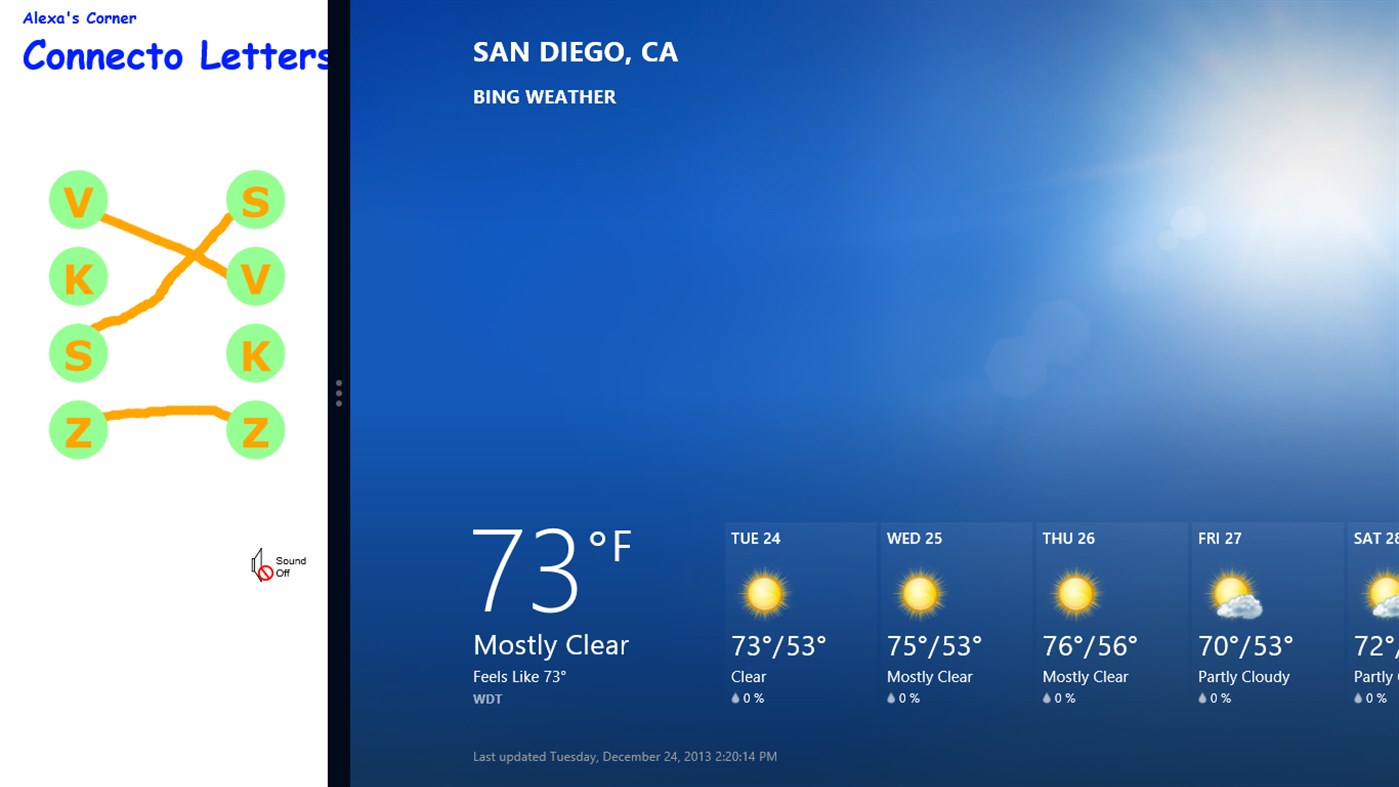 #5. Connecto Letters (Windows) 由: Sal Quintanilla