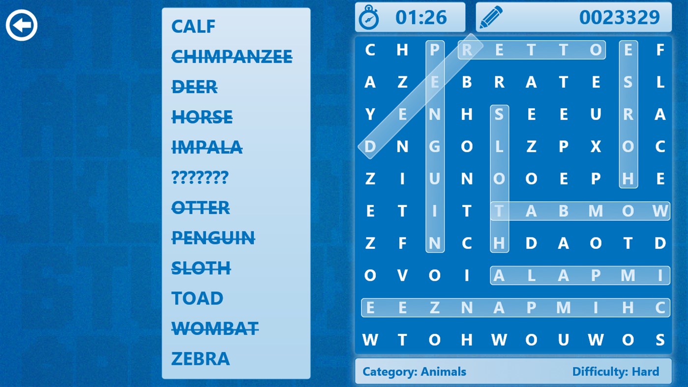 #1. Word Search (Windows) 게시자: Random Salad Games LLC