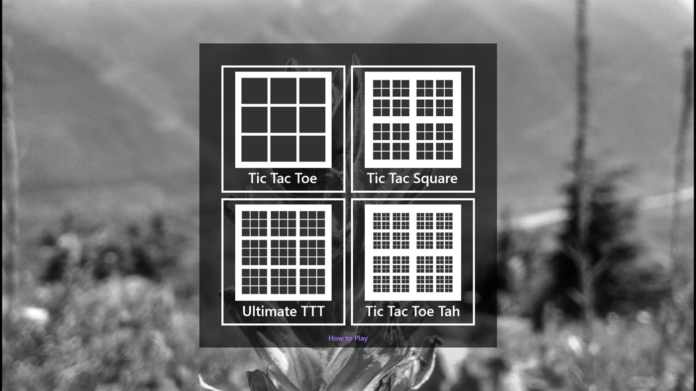 #1. Advanced Tic Tac Toe (Windows) 由: Julien Blanchet