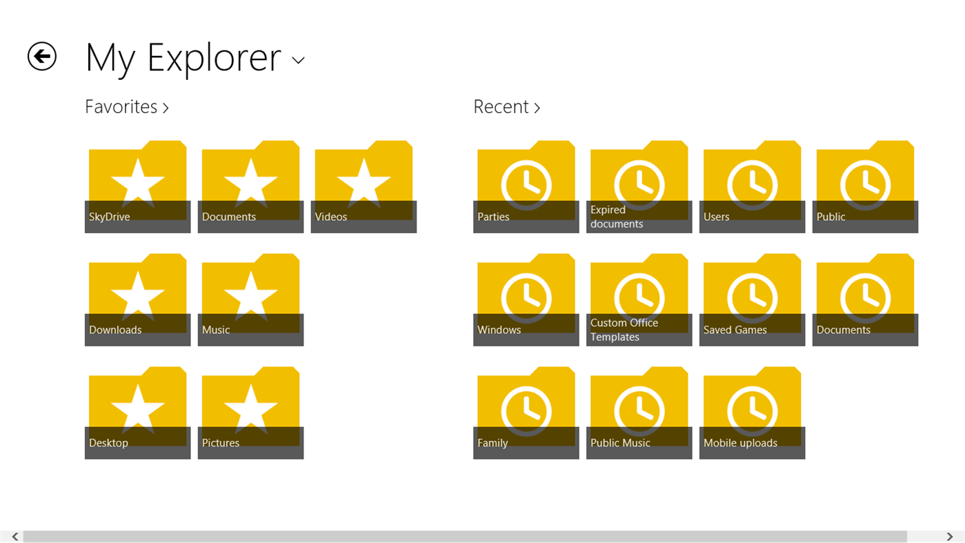 #1. My Explorer (Windows) 作者: Guillermo Rueda