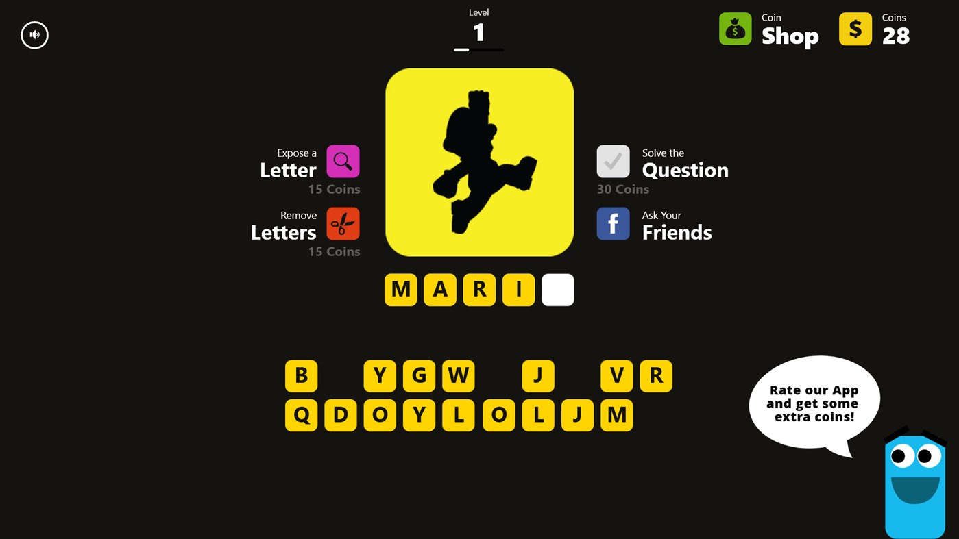 #3. Shadowmania - Guess The Shadow (Windows) By: Random Logic Games