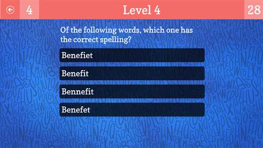 Ultimate English Spelling Quiz screenshot 5