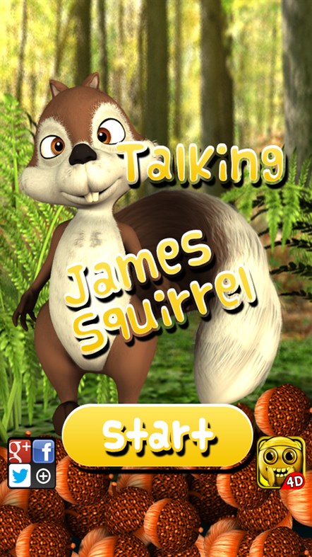 #1. Talking James Squirrel (Windows) By: Kaufcom