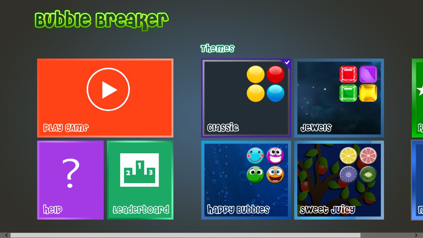 #1. Bubble Breaker (Windows) By: TouchFirst LLC