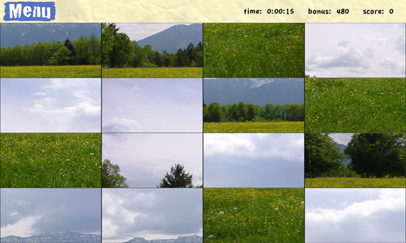 #2. TilePuzzle (Windows) بواسطة: abramedia