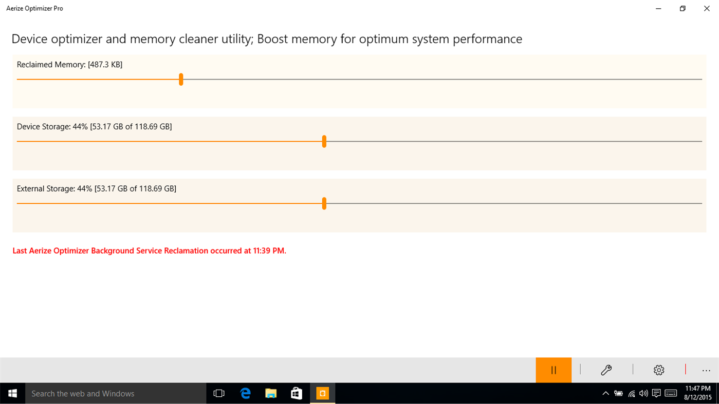 #6. Aerize Optimizer (Windows) Bởi: Aerize