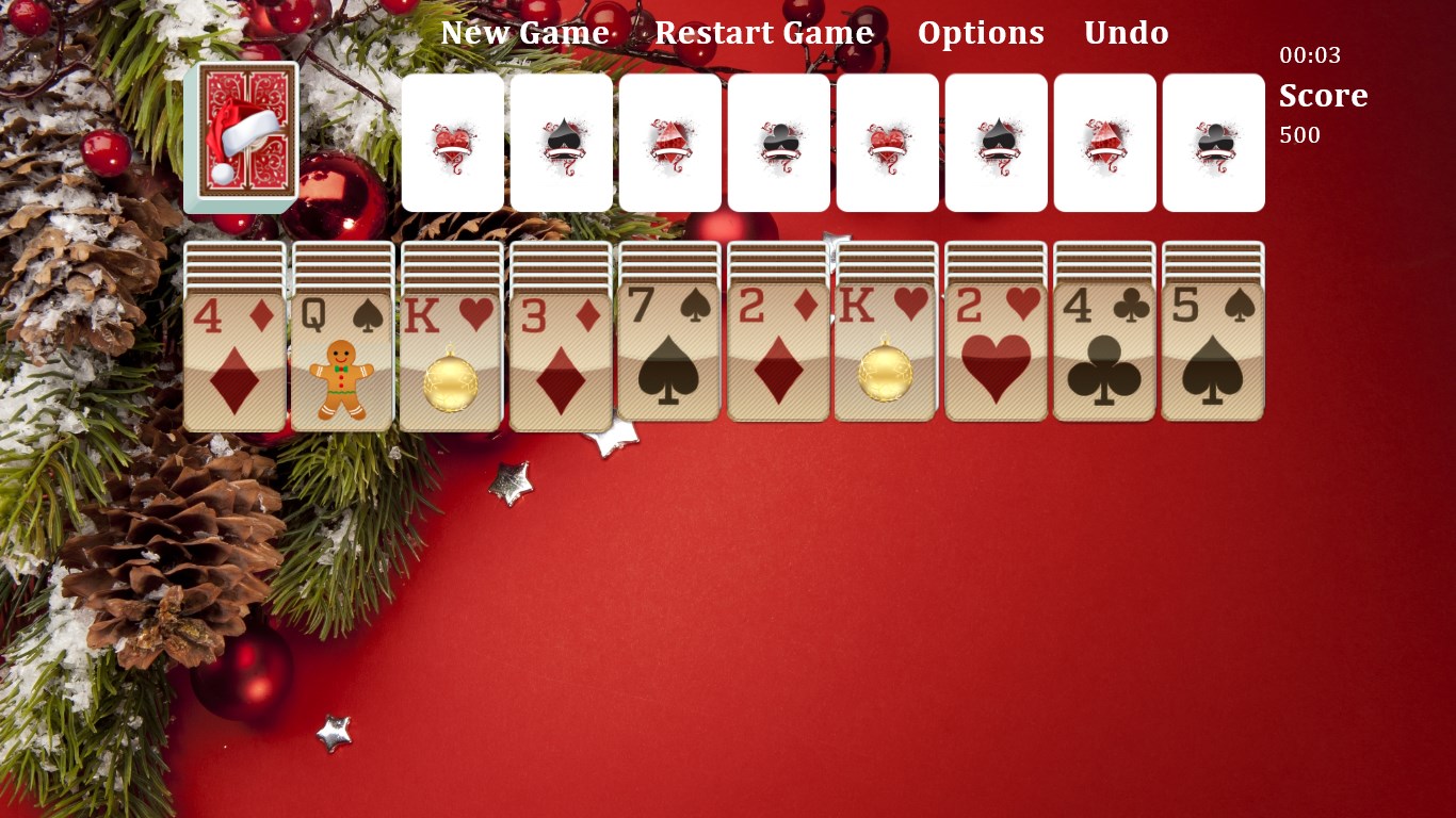 christmas spider solitaire