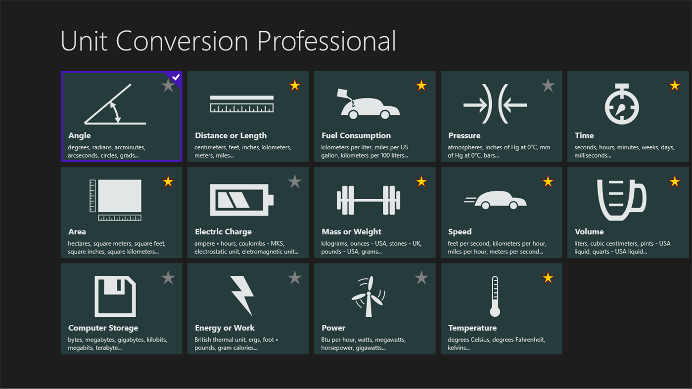 #2. Unit Conversion Professional (Windows) 게시자: Reflected Sun