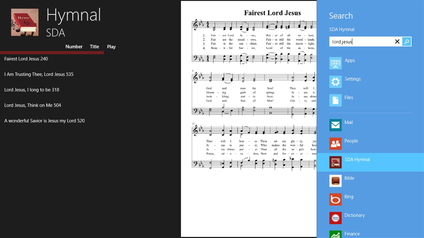 #5. SDA Hymnal (Windows) Podle: MyGadgets2