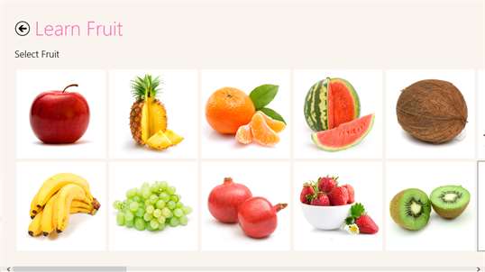 Learn Fruits & Vegetables for Kids Free screenshot 5