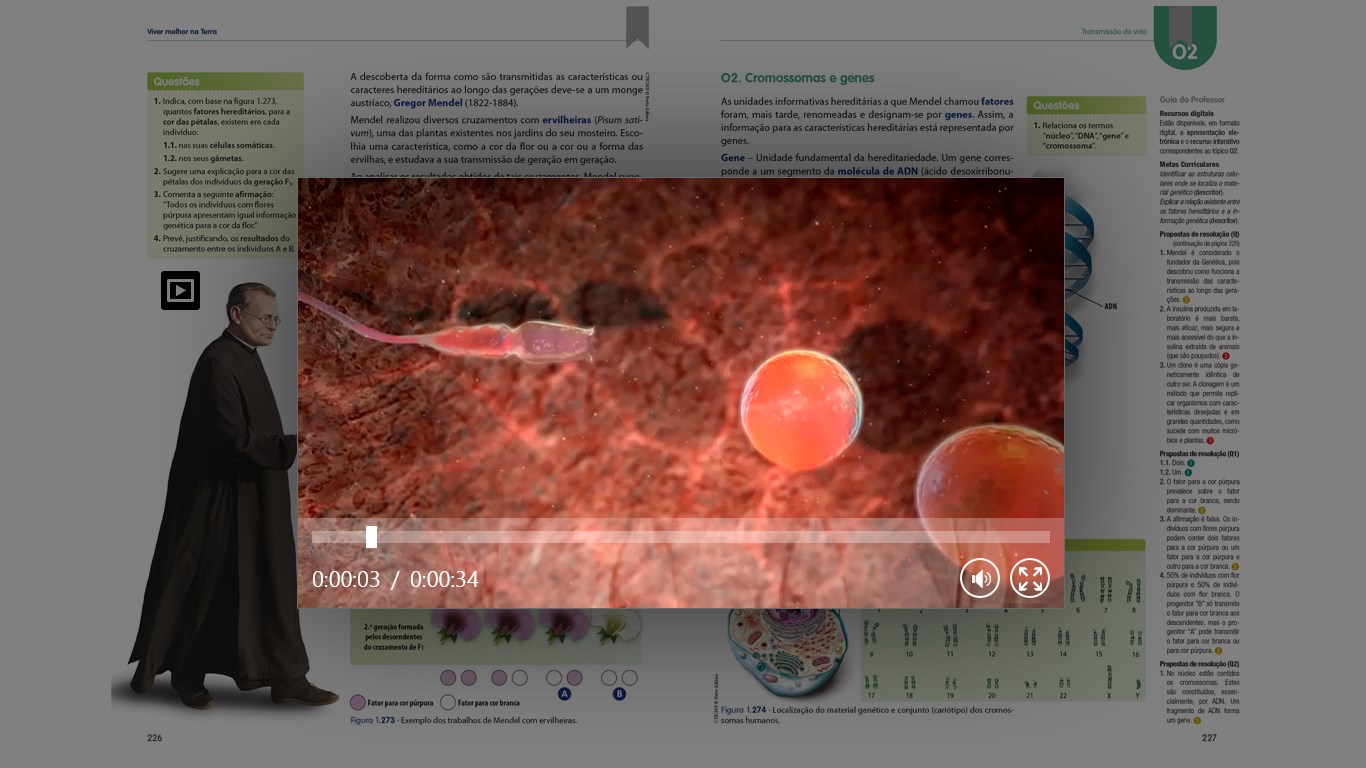 Recursos ricos (vídeos, simulações, interatividades,...) em contexto