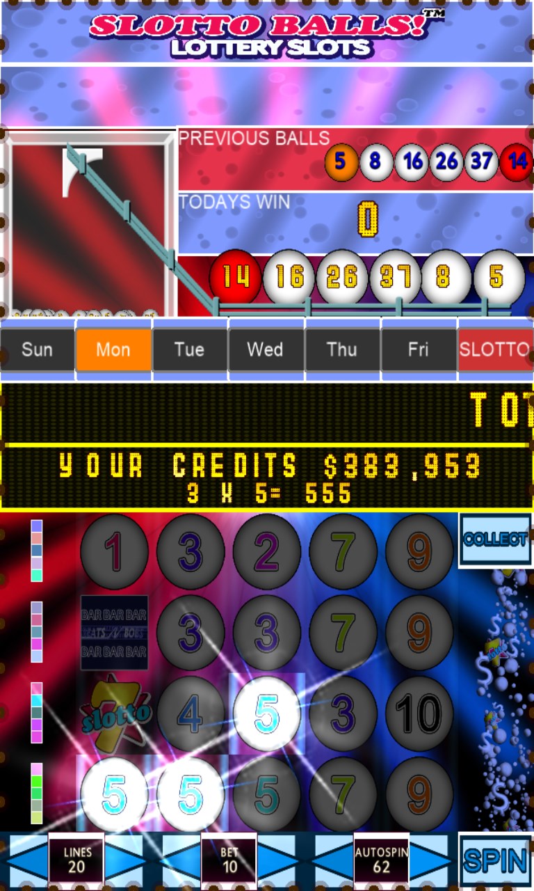 Captura de Pantalla 4 Slotto Balls Lottery Slots Free windows