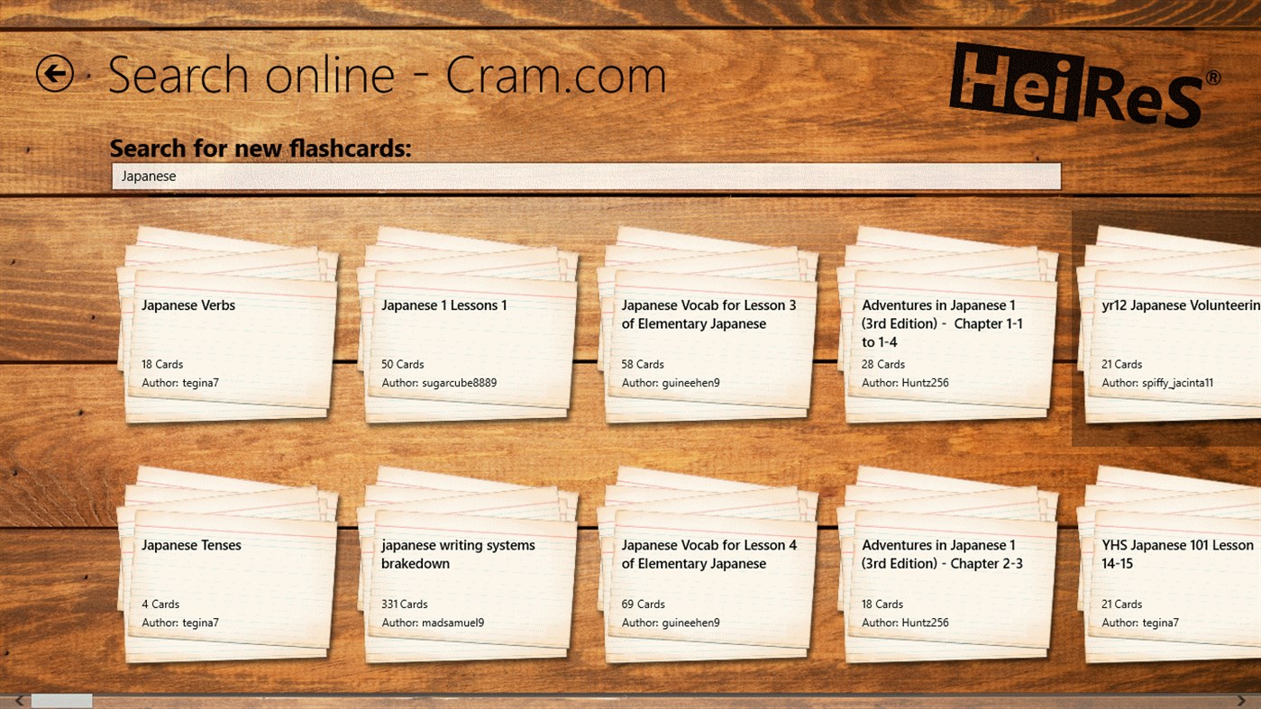 #3. MyFlashCards (Windows) 由: Heinrich and Reuter Solutions GmbH