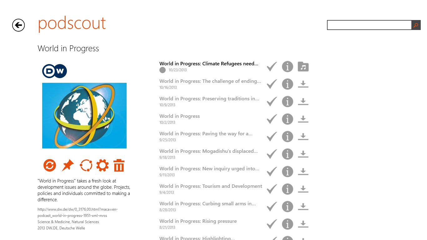 show subscription details