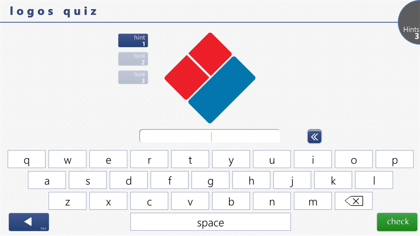#3. Logos Quiz+ (Windows) By: Bernardo Zamora