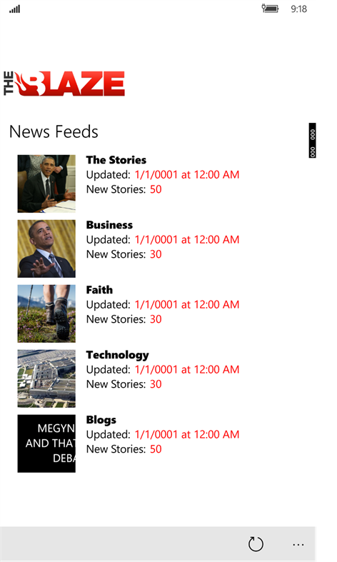 The Blaze News Screenshots 2