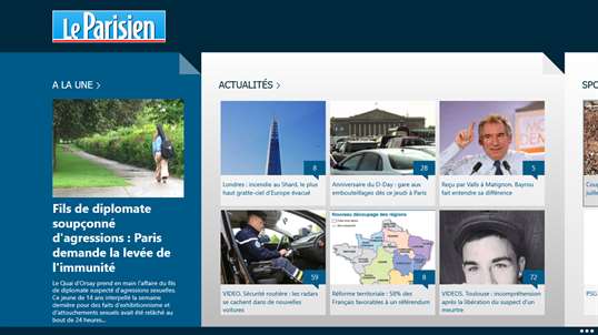 leParisien.fr screenshot 1