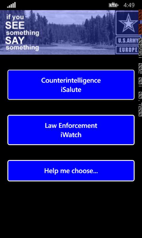 U.S. Army Europe iReport Screenshots 1