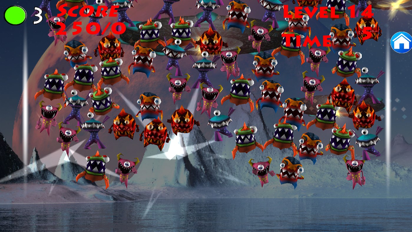 #7. Monster Smasher - Space War (Windows) By: Kaufcom