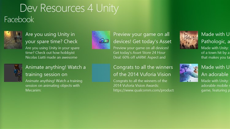 Developer Resources for Unity - PC - (Windows)