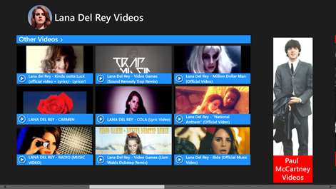 Lana Del Rey Videos Screenshots 2