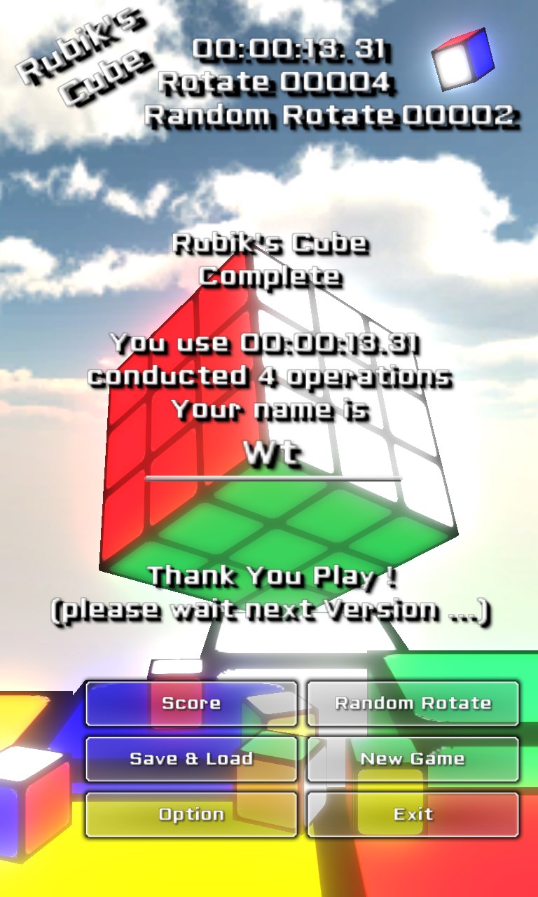 Captura de Pantalla 4 Rubik's Cube windows