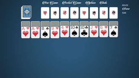 Spider Solitaire Deluxe HD Screenshots 1