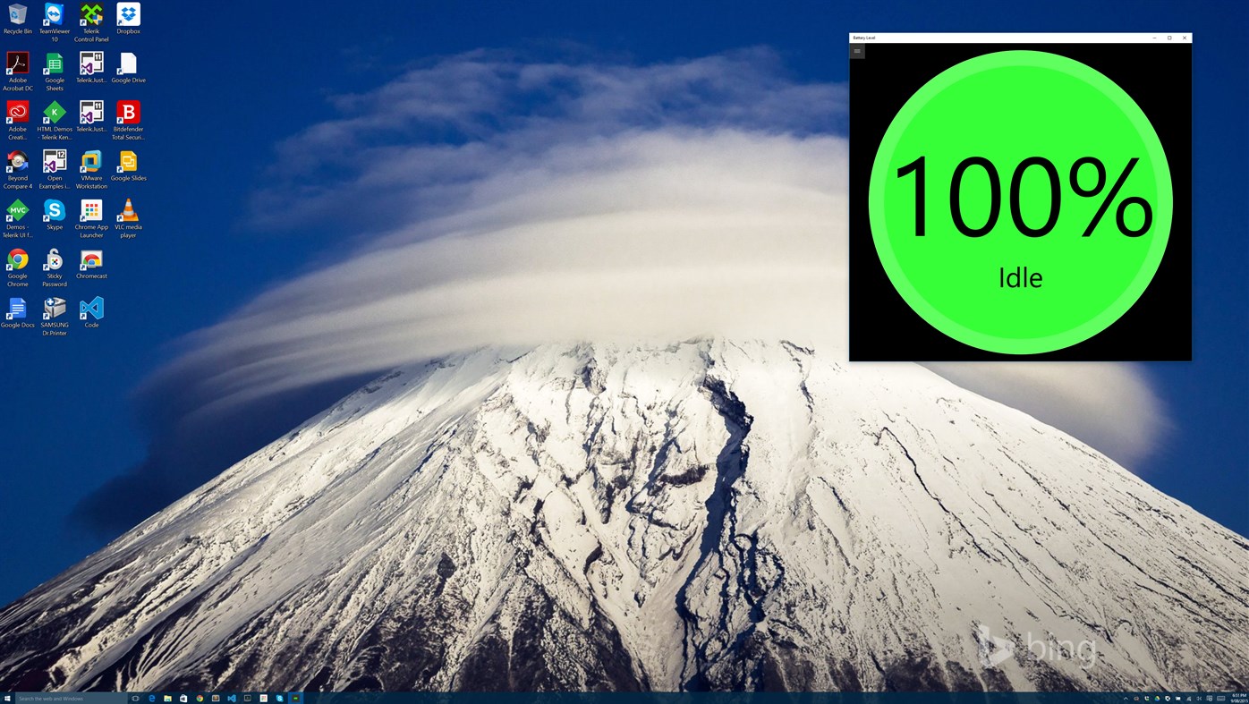 #1. Battery Level (Windows) 由: Lythix Designs