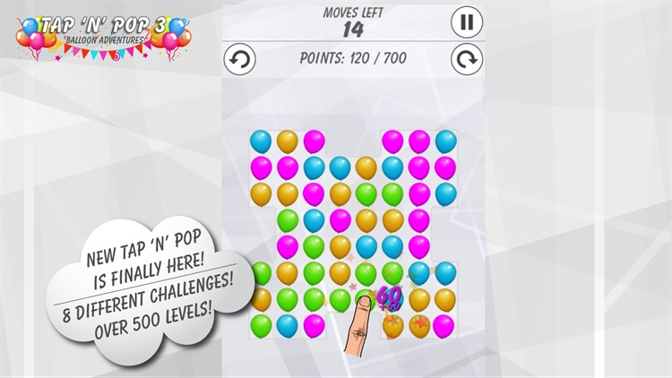 Tap 'n' Pop 3: Balloon Adventures - PC - (Windows)