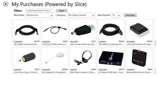 My Purchases (Powered by Slice) screenshot 5