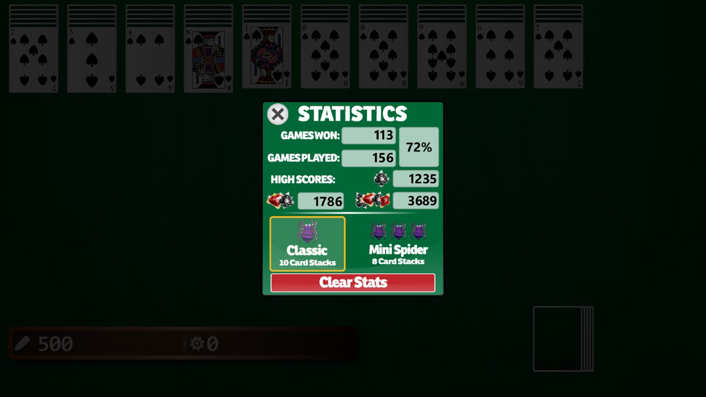#3. 3rd Floor Spider Solitaire (Windows) 由: Third Floor Games