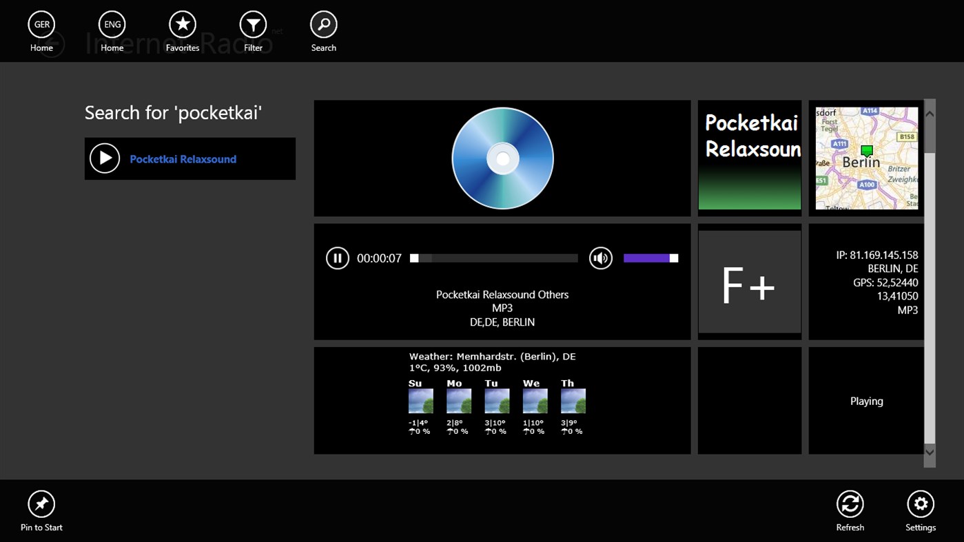 #3. Internet-Radio (Windows) 由: ‪Pocketkai‬