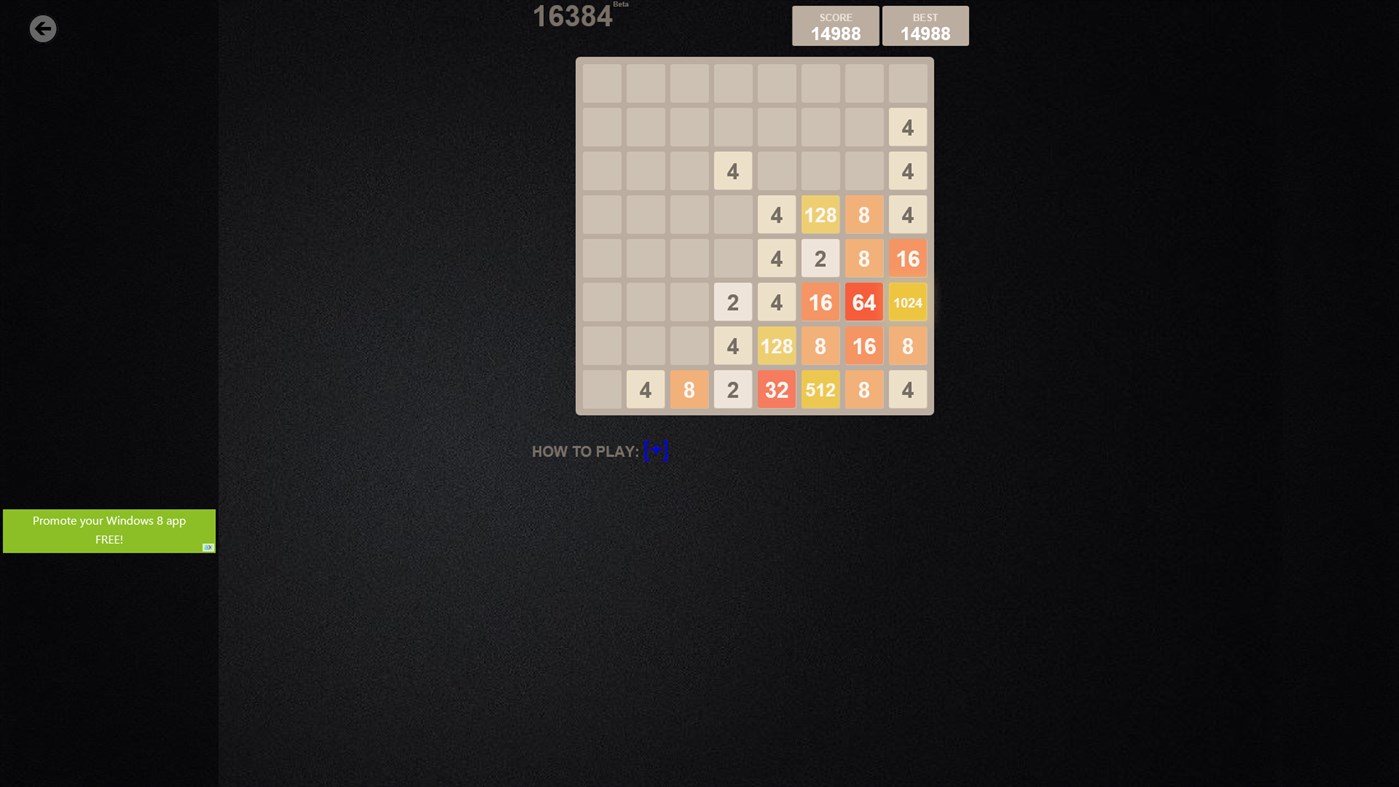 #7. 2048 Collection: 12 Game Boards (Windows) By: Prabh Arora