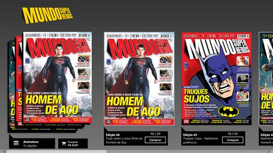 Revista Mundo dos Super-Heróis screenshot 1
