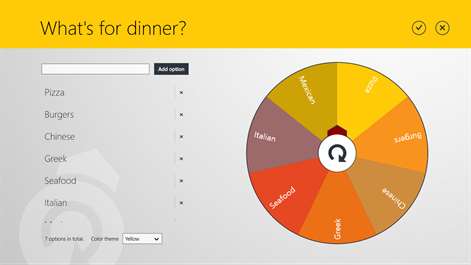 Decision Making Wheel Screenshots 1
