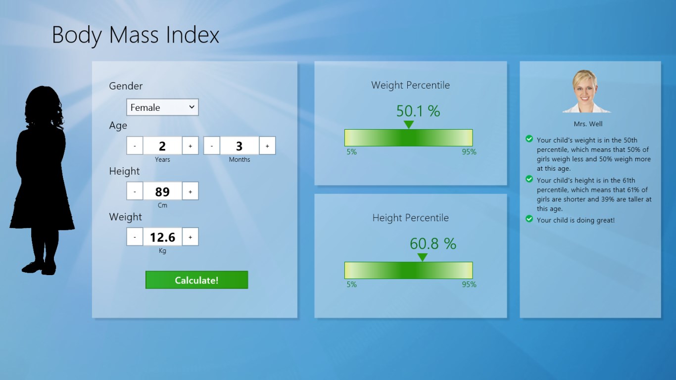 BMI Calculator screenshot