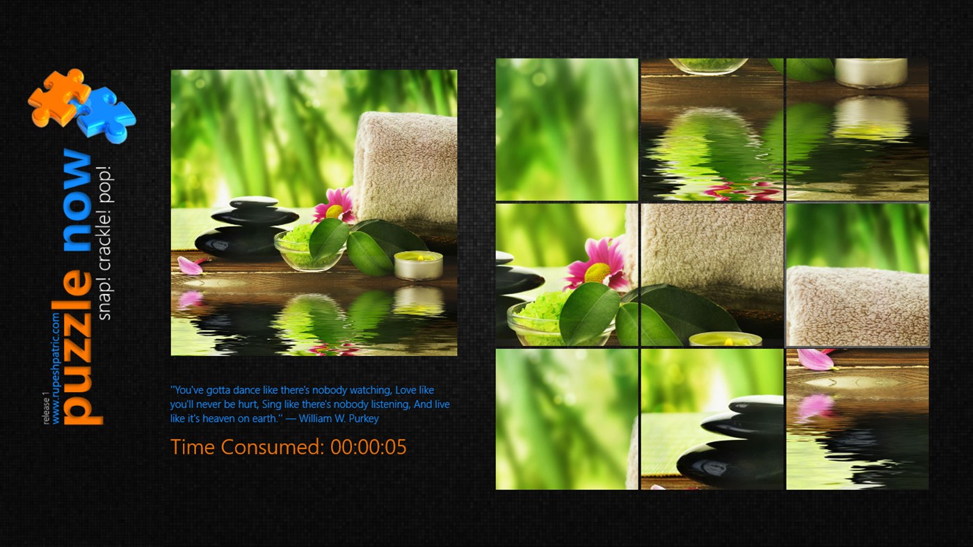 #3. Puzzle Now! (Windows) By: RupeshPatric
