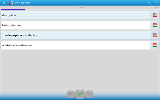 Angol Szótanító screenshot 5