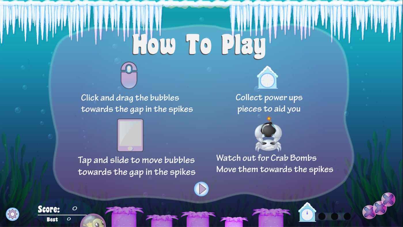 #2. Bubble Rescue (Windows) By: Sleepy Dragon Studios