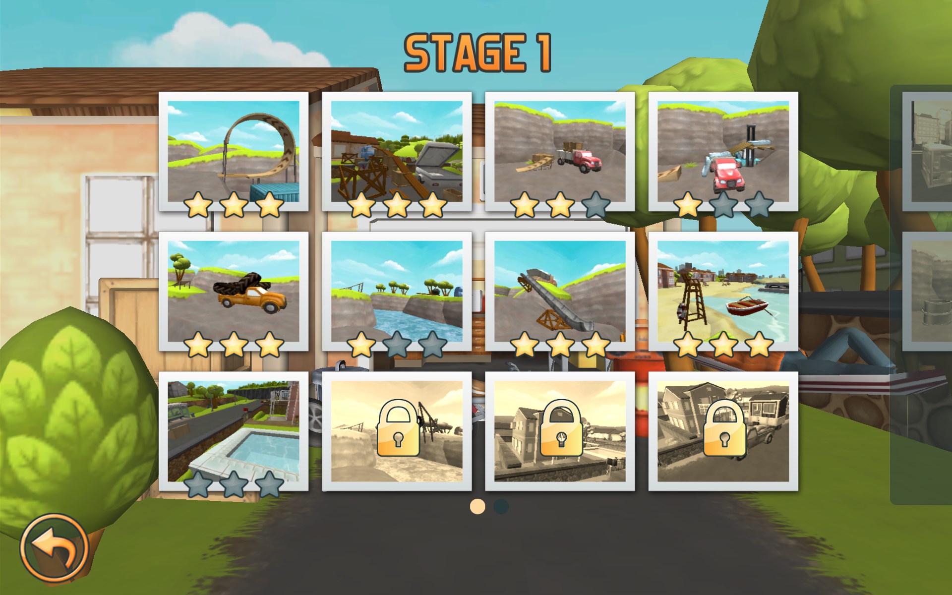 Choose from various levels