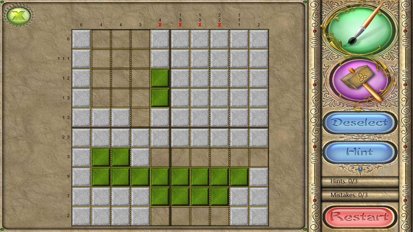 #4. FlipPix Jigsaw - Dragons (Windows) 由: GabySoft