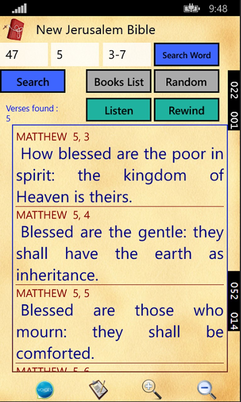Screenshot 4 The New Jerusalem Bible windows