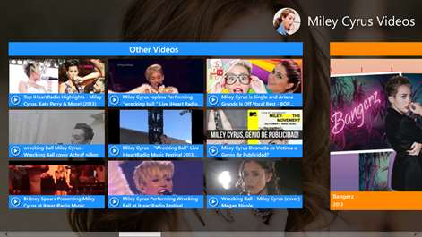 Miley Cyrus Videos Screenshots 2