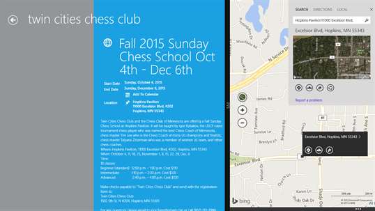 Twin Cities Chess Club screenshot 3