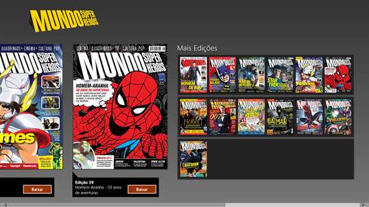 Revista Mundo dos Super-Heróis screenshot 8
