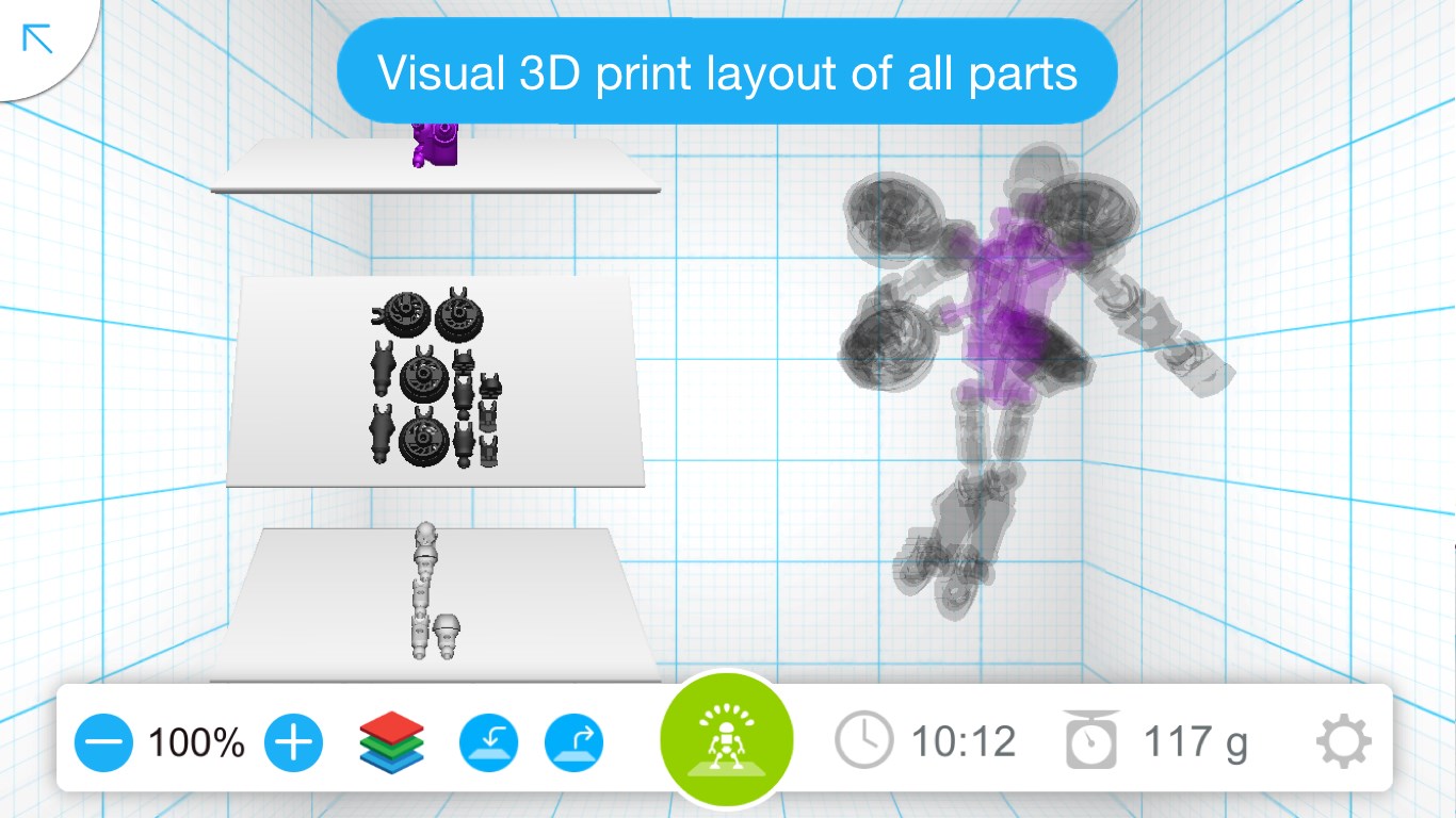 Visual print. Tinkerplay. Autodesk Tinkerplay.