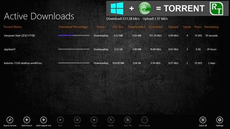 Torrent RT FREE Screenshots 1