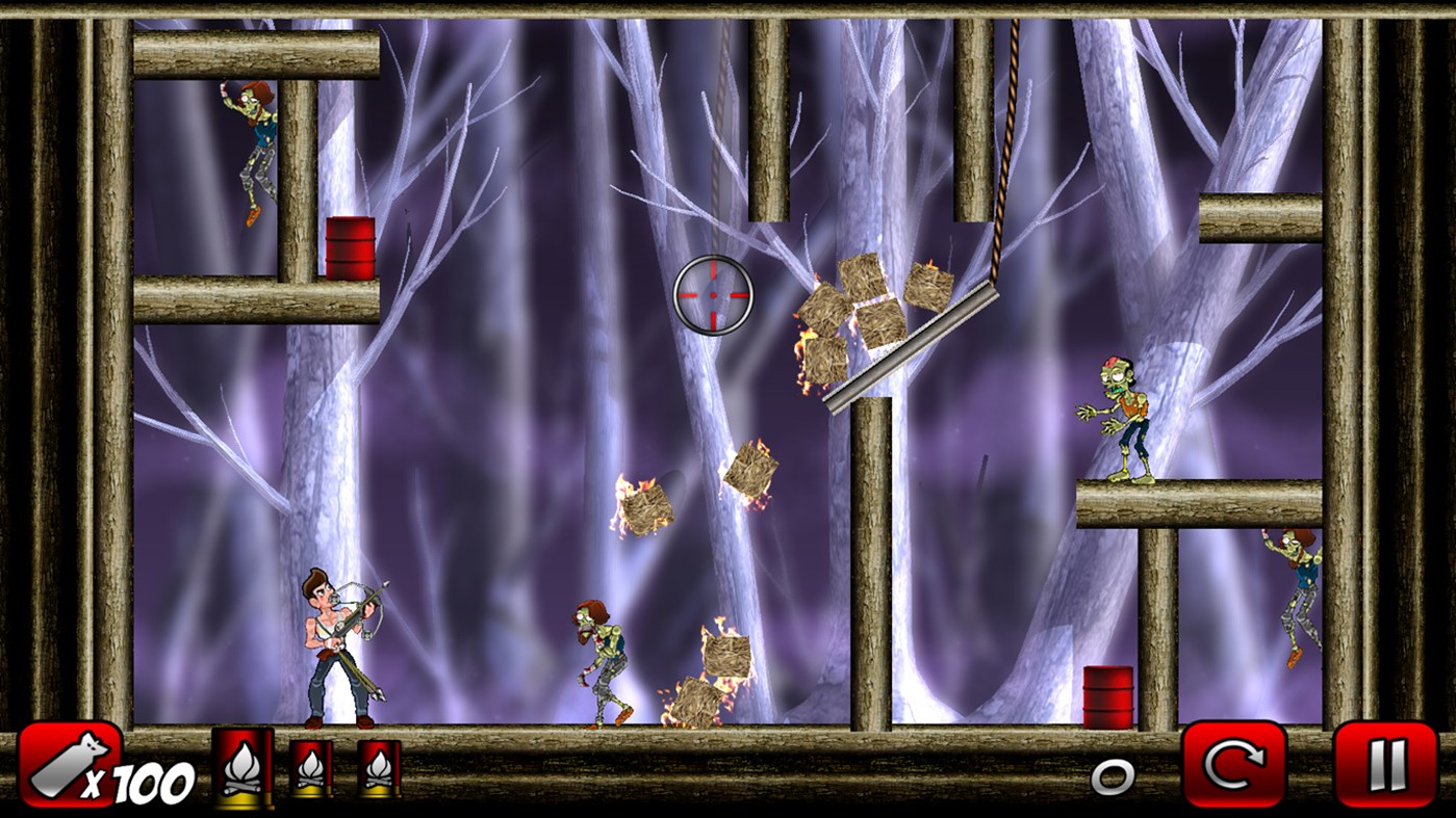 #2. Stupid Zombies 2 (Windows) Door: GameResort