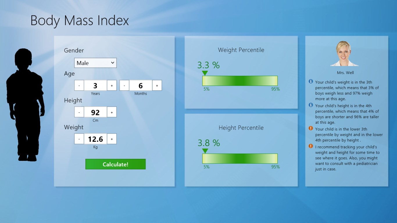 BMI Calculator screenshot