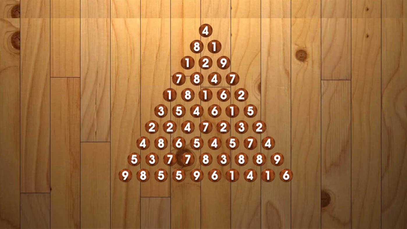 #3. Trangle Triangle Math Puzzle (Windows) 由: Blast Off Games